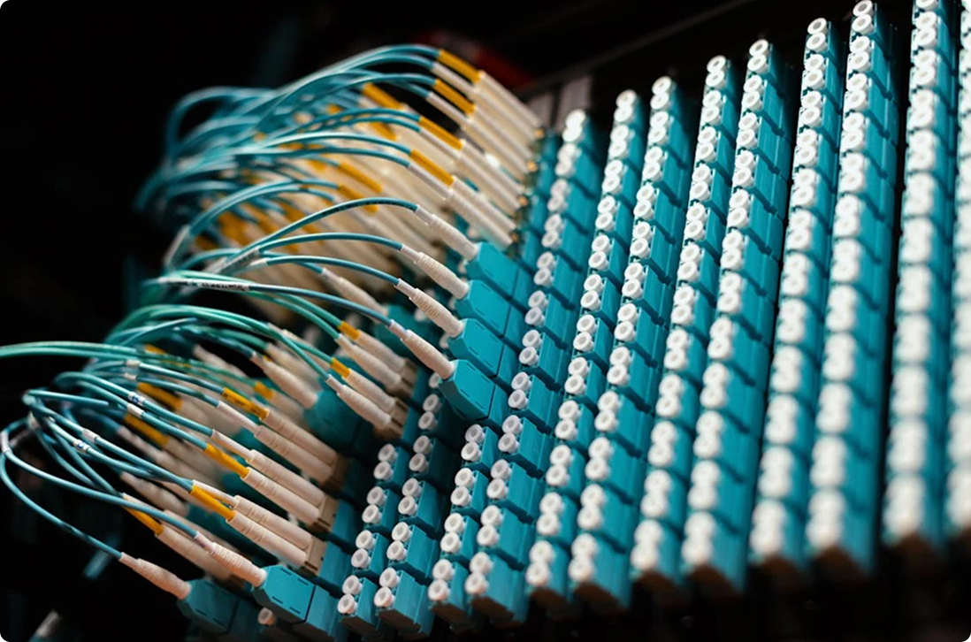Cabos de fibra óptica